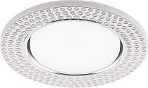 CD4029 20LED*2835 SMD 4000K 15W GX53 без лампы, прозрачный, хром