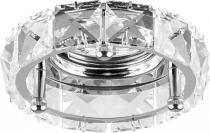 CD4525 прозрачный, хром, MR16 50W G5,3