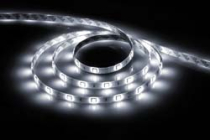 LS607/LED-RL 30SMD(5050)/m 7.2W/m 12V IP65  5000*10*3,8mm  белый на белом основании