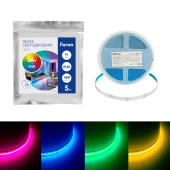 LS531 RGB 480SMD(2110)/м 14Вт/м 24V IP20 5000*10*1,8мм 