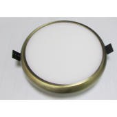 RDL 12 12W 3000K AB бронза