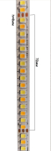 Лента светодиодная 3/224/16smd для серии MS (3х контактная 224led 3000+6000К)
