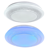 MS 1000  RGB Белый 81W 3000-6000К АС180-240V с подсветкой RGB 500мм  с ПДУ