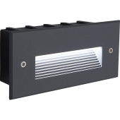 LN012 5W, 4000K, IP65, Серый, встраиваемый, прямоугольник