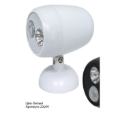 FN1201 1LED 0,5W  (4хАА в комплект не входят) 3м 120º, IP42, 100*110*60mm, белый
