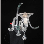 Бра DZ 81072-1 Clear E14 60W W380mm D345mm H435mm