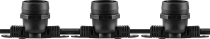 Гирлянда белт-лайт Feron CL50-100 230V черная IP65 