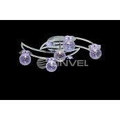 LV 8527/5 Хром/LED синий+белый