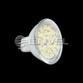 LS-20 24-60LED/4.5W 230V G5.3  3000K 450Lm