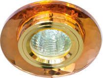 8050-2 MR16 50W G5.3 коричневый + золото