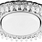 CD4027 20LED*2835 SMD 4000K, 11W GX53, без лампы, прозрачный, хром 130х30