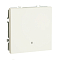 RSW10-5101-01 Выключатель 1-клавишный c индикатором (механизм),250В,10А,белый фарфор