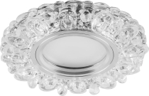 CD926 Прозрачный MR16 50W G5.3 с белой LED подсветкой 