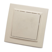 PSW10-9003-02 Выключатель 1-клавишный, скрытой установки, 220В, 10А, IP20, слоновая кость