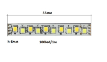Лента светодиодная 4/180/3000+6000 для серии MS (4х контактная180led/3000+6000К)