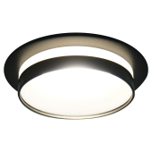 DL362 LUNA черный MR16 G5.3 потолочный встраиваемый