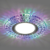 CD940 с разноцветной LED подсветкой MR16 G5.3 прозрачный хром.