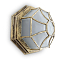 PL661 60W 230V E27 IP44 черное золото