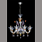 Люстра DZ 81057-8 Clear/Purple/Gold  E14 60W D890mm H865mm