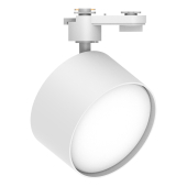 AL166 Белый 23W 230V под лампу GX70 однофазный 115*115*66 мм