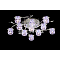 Светильник декоративный LV 8399/11 Хром /LED синий+белый