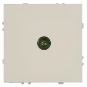 RST00-5108-08 Розетка телевизионная 1-местная (механизм),75 Ом,5-862МГц,кашемир.