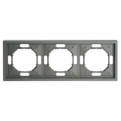 PFR00-5003-10 Рамка 3-местная, платиново-серый.