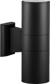 DH0702 2*E27 60W 230V, IP54 черный Светильник садово-парковый Feron