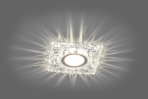 CD920 15LED*2835,SMD,4000K,MR16,50W,G5.3, прозрачный, хром