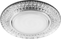 CD4020 20LED*2835 SMD 6400K 15W GX53, без лампы, прозр.хром