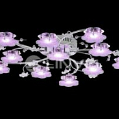 LV 8530/11 Хром/LED красный+синий/смена цвета РАСПРОДАЖА 