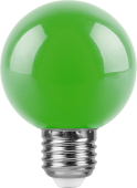 LB-371 3W E27 230V Зелёный шар