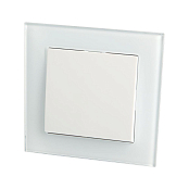 GLS10-7003-01 Выключатель 1-клавишный 250В, 10А, белый