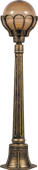 PL5046 60W 230V E27, IP44 черное золото (столб 1,02м)