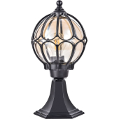 PL3704 60W 230V E27 180*180*380  черный, на постамент