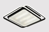 MS 1150 128-190W Чёрный 3000-6000К диммируемый с ПДУ 500x500x60