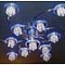 Светильник декоративный MD 7030/13 (LV8026/13)12Vx20W G4 L53 W53 H21 пульт/LED синяя