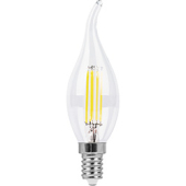 LB-714 11W 230V E14 2700K филамент C35 прозрачная 950Lm  свеча на ветру