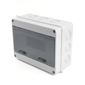 EBX50-1/12-65 Бокс настенный 12 модулей, пластик