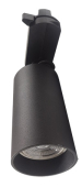 803 BK GU10 220V 50W IP20 светильник однофазный трековый поворотный