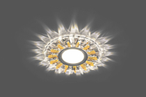 CD911 прозрачный-желтый MR16 50W G5.3 12V с белой LED подсветкой 4000К