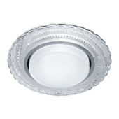 CD4037 RGB 20LED*2835SMD 15W GX53 хром/прозрачный, без лампы