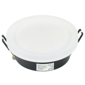 DL511 Светильник потолочный встраиваемый 15W 230V GX53 черный