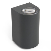 DH053 Серый 2*5W 4000К 230V/50Гц 800Lm IP54 на стену 55*55*100мм 