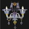 Бра DZ 81057-2 Clear/Purple/Gold  E14 60W D310mm W490mm H520mm