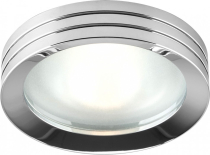 DL210 MR16 50W G5.3 с матовым стеклом, алюминий