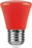 LB-372 1W E27 230V Красный колокольчик