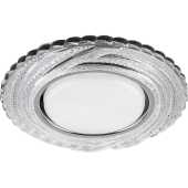 CD4037 20LED*2835 SMD 4000K, 15W GX53, без лампы,прозр,хром 