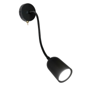 ML400 черный, под лампу 35W 230V IP20 GU10 80*80*400мм