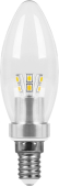 LB-70 12LED(4.5W) 230V E14 2700K хром